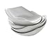 Royal Worcester Classic White Square Set of 4 Cereal Bowls 7 inch