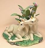 Amberwood Dawn's Duet Unicorn Figurine