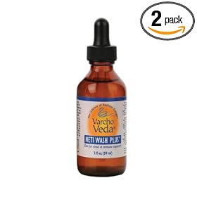 Neti Wash Plus with Zinc for Sinus and Immune Support, 2 oz (Pack of 2)