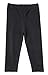 Sportoli® Baby Girls and Toddlers Cotton Blend Jersey Knit Solid Long Leggings - Black (Size 2T)