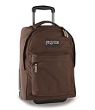  : JanSport Wheeled SuperBreak Daypack with Laptop Sleeve and Tuck-Away Shoulder Straps (Black)