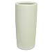 White crackle umbrella stand - 18"H, hand glazed porcelain