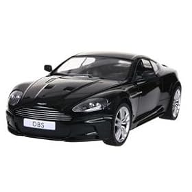 Radio Control Aston Martin DBS Coupe in Black 1/14 Scale fully licensed model FF and R-2-R