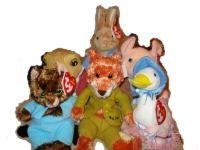 Childrens Toyshop  Toys : Beatrix Potter Ty Set Of 6
