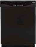 GE 24" GLD3806TBB Black Built-In Dishwasher