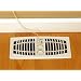 The AirFlow Breeze Home Heating/Cooling System (Brown) (Fits 4"W x 10"L opening)