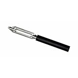 Rada Cutlery Deluxe Vegetable Peeler, Made in USA, Dishwasher Safe Black Handle