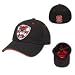 North Carolina State Wolfpack NCAA Dobby Flex Baseball Cap by All Star Apparel (Black) (Small/Medium)