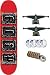 Flip Cryptic Logo Complete Skateboard - 7.81 W/Mini Logo Wheels and Bearings