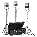 Smith Victor SL300 3-Light 1800 total watt SoftLight Location Kit