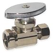 Industrial Grade 1RWF8 Supply Stop, Multi Turn, Inlet 3/8 In
