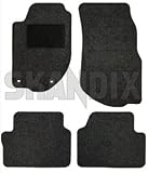 Produkt-Bild: Fu&szlig;matten Satz grau/schwarz Nylon Volvo 740 760 780, 940 960, V90