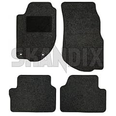 Fu�matten Satz grau/schwarz Nylon Volvo 740 760 780, 940 960, V90