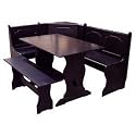 Nook Dining Set, BLACK