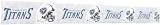 Tennessee Titans Car Trim Magnet