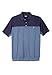 Kingsize Men's Big & Tall Banded Bottom Color Block Polo