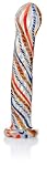 Don Wand Lattachino Votex Glass Pleasure Wand, White