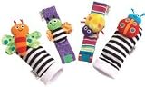 Lamaze Garden Bug Wrist Rattle/Foot Finder Set