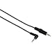 Hama Verbindungskabel Klinke 3,5 mm, Stecker 90� - Stecker, stereo 0,5 m
