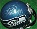 Deion Branch autographed Football Mini Helmet (Seattle Seahawks)