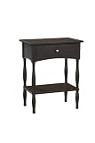 Alaterre ASCA01CL Shaker Cottage End Table, Chocolate