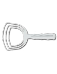 Kitchen: Victorinox Bone Dust Scraper, Square, White Poly - Victorinox