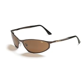 Click here to buy Bolle Fusion Limit Sunglasses (Satin Brown TLB Dark) by Bolle.