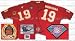 Joe Montana 1994 Kansas City Chiefs #19 Authentic Throwback Mitchell and Ness NFL Football Jersey (Scarlet, Sizes 56-64)