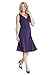 Rekucci Women's Slimming Sleeveless Fit-and-Flare Tummy Control Dress