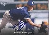 Makato Suzuki, Jacksonville Suns - Mariners Affiliate, 1994 Upper Deck SP Top Prospects Autographed Card