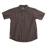 Quiksilver Strips Button Down Shirt - Short Sleeve - Little Boys'