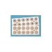 Accu-Band 800 Magnets, Gold-Plated, 1 pack of 12