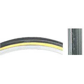Pyramid Tire 27 x 1-1/4 Black/Black Road 70 PSI K34