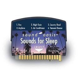 Sound Oasis Sounds for Sleep Sound Card for Sound Therapy System S-550-05
