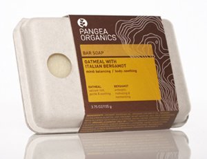 Pangea Organics Bar Soap - Oatmeal with Italian Bergamot