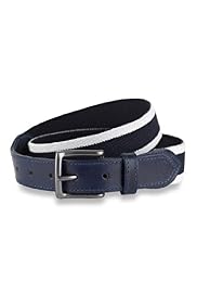 Square Buckle Stretch Web Belt