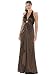 31CxUAzBB7L. SL75  Formal Evening Gown. Satin Halter Dress for Prom, Party, Wedding by Sean Collection (448)