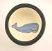 Melia Whale Design Ceramic Dog Bowl-LARGE