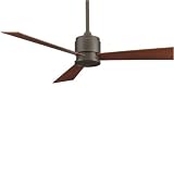 Fanimation Fans FP4620OB 54 Zonix Contemporary Oil-Rubbed Bronze Ceiling Fan w/ Wall Ctrl & Blades