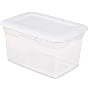 clear toy storage bins