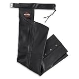 Stock Leather Chaps - Harley Davidson Men's Stock Leather Chaps - Harley Davidson Men's