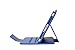 i-UniK Samsung Galaxy TAB A 8.0 inch Compatible SM-T350 case Slim Folio Case w/Auto Sleep Awake [Bonus Stylus] (Navy Blue)