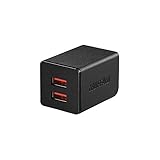 iBUFFALO USB充電器 2.4A急速 USB×2 オートパワーセレクト搭載 ブラック BSMPA2402P2BK