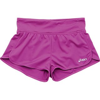 アシックス Wsランニングニットショートパンツ XXL804 ウスアンコウ レディース