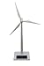 FatCat FCP1083 White Metal Solar Desktop Wind Turbine