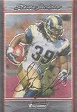 Steven Jackson, St. Louis Rams, 2007 Bowman Chrome Autographed Card