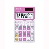 カシオ計算機 カラフル電卓 手帳タイプ8桁 スイートピンク SL-300A-PK-N