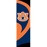 Auburn Tigers Tall Team Garden House Flags (8.5 ft x 2.5 ft) NCAA College Athletics Fan...