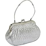 Evening Bag - Jamila (N8051) (Silver Lame) Evening Bag - Jamila (N8051) (Silver Lame)