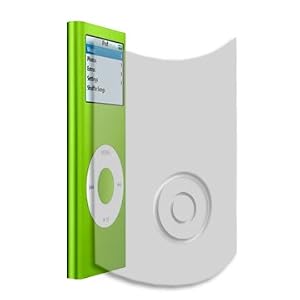 Skinomi TechSkin - Invisible Protector Shield Full Body Skin for Apple iPod Nano 2G + LIFETIME REPLACEMENTS